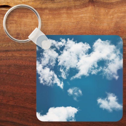 PORTE-CLÉS NUAGES PARFAITS (Recto)