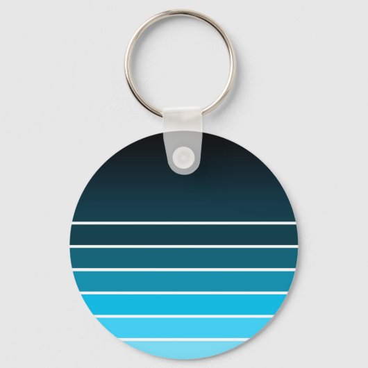 Porte-clés nuance bleue (Recto)