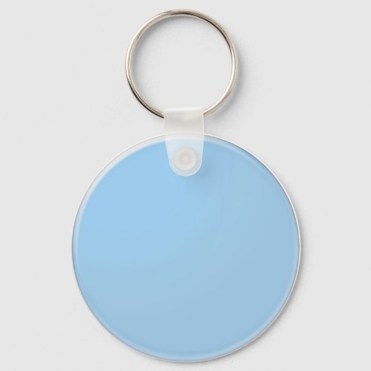 Porte-clés Nuances : Bleu bébé (Recto)