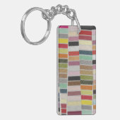 Porte-clés Nuances multicolores assourdies (Devant gauche)