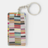 Porte-clés Nuances multicolores assourdies (Dos)