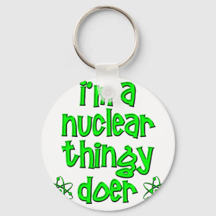 Porte-clés nucléaire drôle