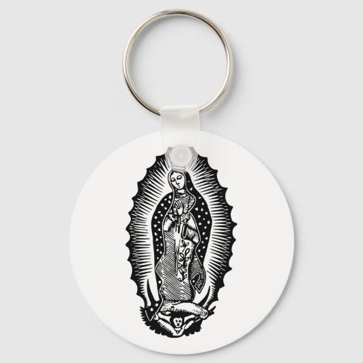 Porte-clés Nuestra Señora de Guadalupe (Recto)