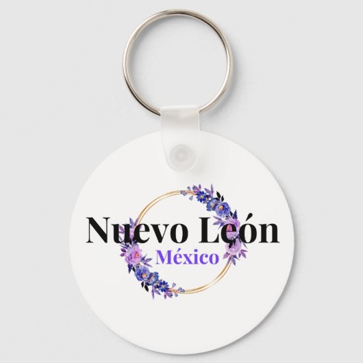 Porte-clés Nuevo Leon Mexique Destination Voyage Bridesmaid (Recto)