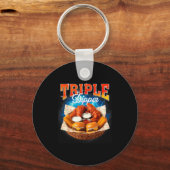 Porte-clés Nugget de poulet de hamburger de restauration rapi (Recto)