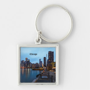 Porte-clés Nuit À Navy Pier