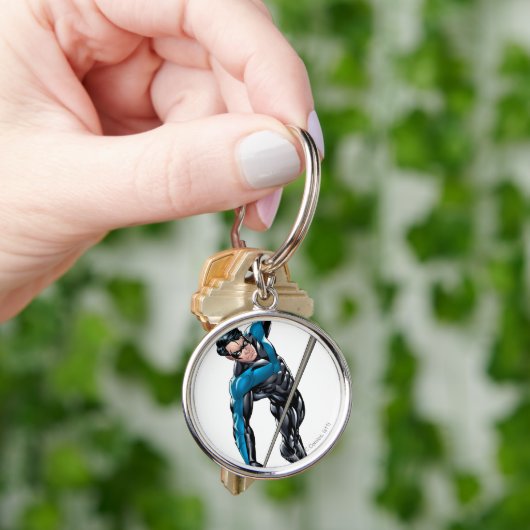 Porte-clés Nuit avec corde (main)