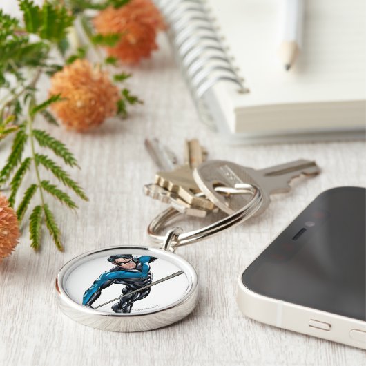 Porte-clés Nuit avec corde (Côté)