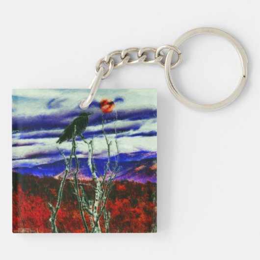 Porte-clés Nuit d'automne (Dos)