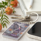 Porte-clés Nuit d'automne Fairy Art de Molly Harrison (Devant droit)