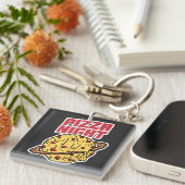 Porte-clés Nuit de pizza (Devant Droit)