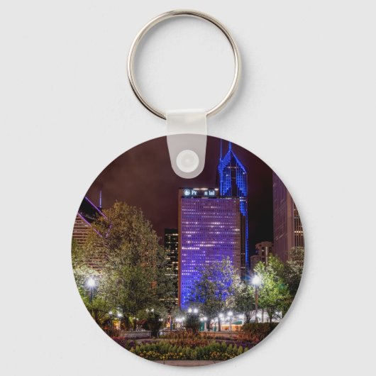 Porte-clés Nuit de printemps du Millennium Park (Recto)