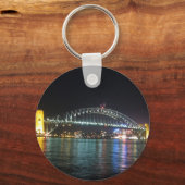 Porte-clés nuit du port de sydney (Recto)