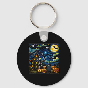 Porte-clés Nuit étoilée de Jay Bleu Halloween