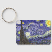 Porte-clés Nuit étoilée par Vincent van Gogh (Verso)