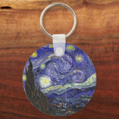 Porte-clés Nuit étoilée, Vincent Van Gogh. (Recto)