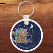 Porte-clés Nuit, Hibou (Recto)