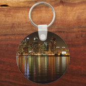 Porte-clés Nuit Skyline San Diego (Recto)