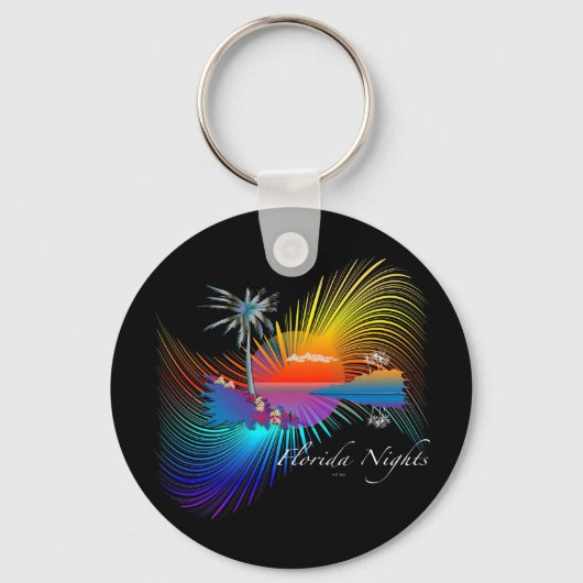 Porte-clés Nuits en Floride (Recto)
