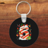 Porte-clés Number 67 Christmas Candy 6 7 Six Seven 6 7 Matchi (Recto)