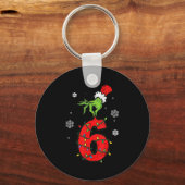 Porte-clés Number 6 Matching 67 Meme 6 7 Christmas Boys Youth (Recto)