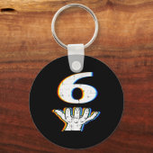 Porte-clés Number 6 Matching 67 Meme Halloween Costume Men Wo (Recto)