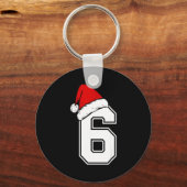 Porte-clés Number 6 Matching Six Seven 6 7 Meme 6 7 Christmas (Recto)