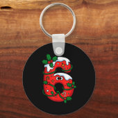 Porte-clés Number 6 Santa Costume Meme Christmas Matching Cou (Recto)