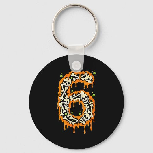 Porte-clés Number 6 Six Seven 6 7 Meme Funny Design Couples H (Recto)