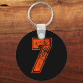 Porte-clés Number 7 67 Meme Halloween Pumpkin Costume Matchin (Recto)