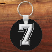 Porte-clés Number 7 67 Meme Matching  (Recto)