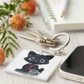 Porte-clés Number One Good Jobber Cat (Devant Droit)