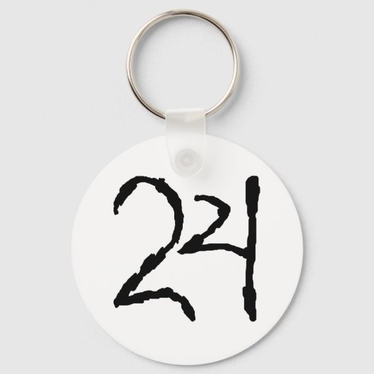 Porte-clés Numéro24 (Recto)