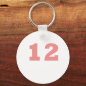 Porte-clés Numéro 12 ! (Recto)