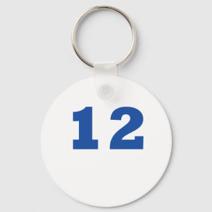 Porte-clés Numéro 12 !
