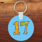 Porte-clés Numéro 17 (Recto)