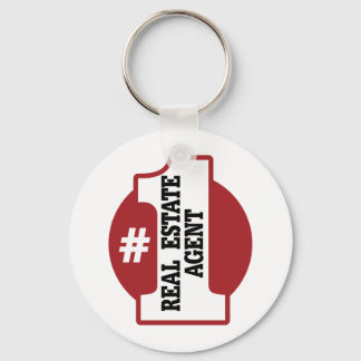 Porte-clés Numéro 1 Agent immobilier