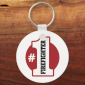 Porte-clés Numéro 1 Pompier (Recto)