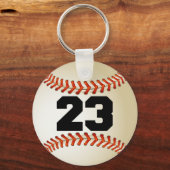 Porte-clés Numéro 23 Baseball (Recto)