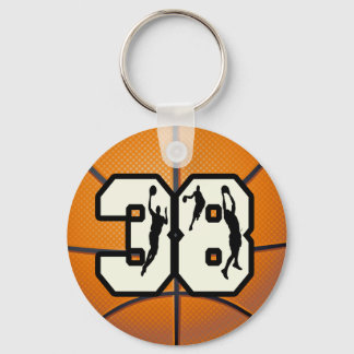 Porte-clés Numéro 38 Basketball