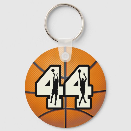 Porte-clés Numéro 44 Basketball (Recto)