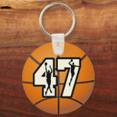 Porte-clés Numéro 47 Basketball (Recto)