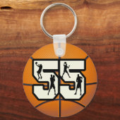 Porte-clés Numéro 55 Basketball (Recto)