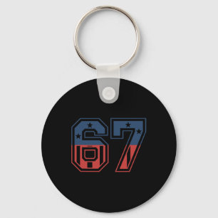 Porte-clés Numéro 67 États-Unis