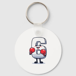 Porte-clés Numéro 7 Correspondant 67 Mème Boxe Hommes Femmes