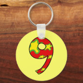 Porte-clés Numéro 9 (Recto)