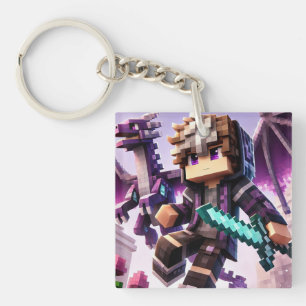 Porte-clés Numéro d'identification de l'enfant Blockstyle épé