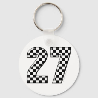 Porte-clés Numéro d'indicateur 27 vérificateurs