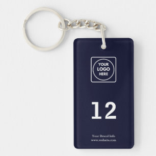Porte-clés Numéro Marine   Conception de logo d'hospitalité b