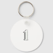 Porte-clés Numéro un (Recto)